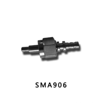 SMA 906 avec connecteur à fibre optique en métal